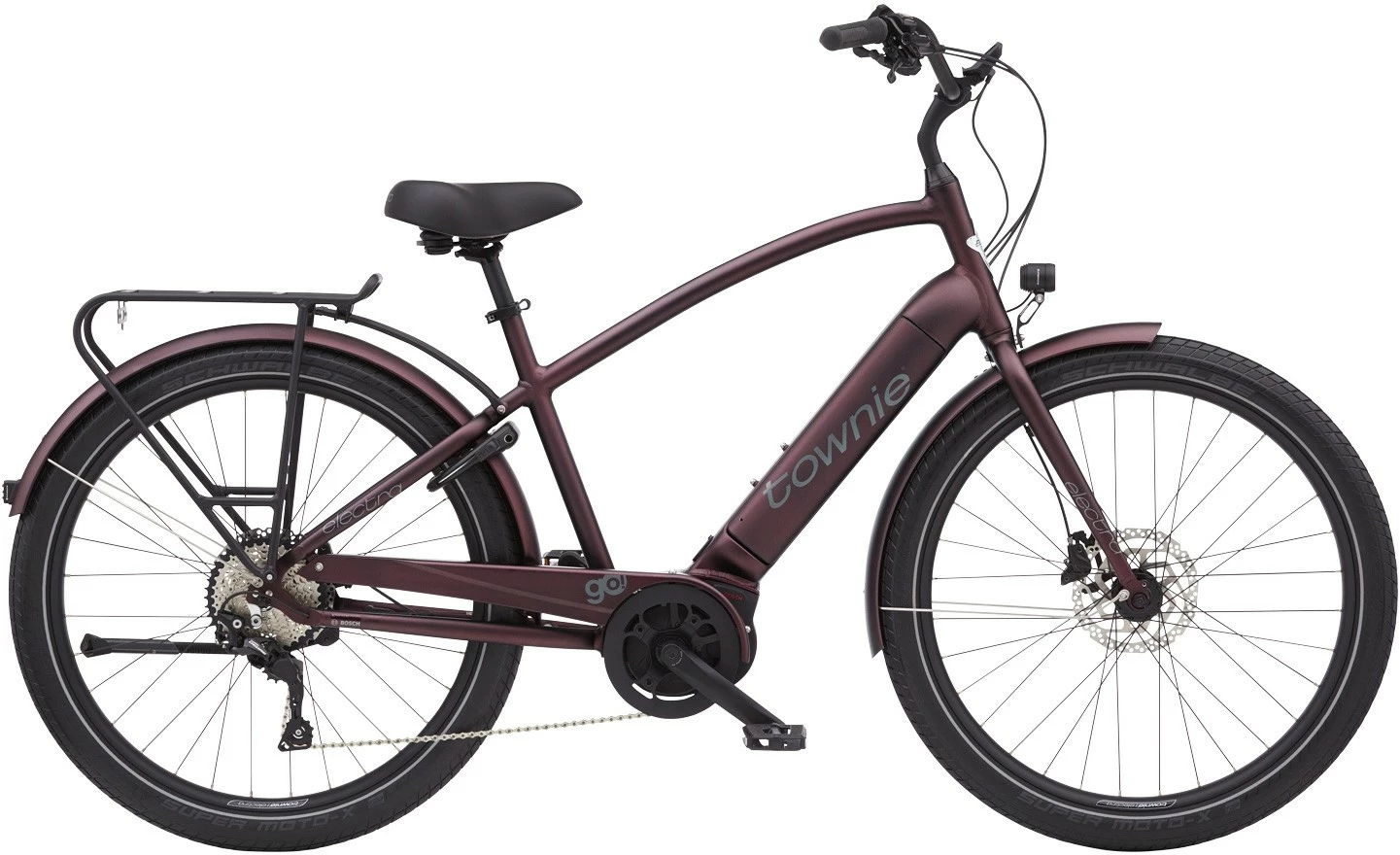 VTC électrique ELECTRA Townie Path Go! Homme Rouge 1 VTC électrique ELECTRA Townie Path Go! Homme Rouge