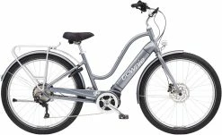 VTC électrique ELECTRA Townie Path Go! Femme Gris