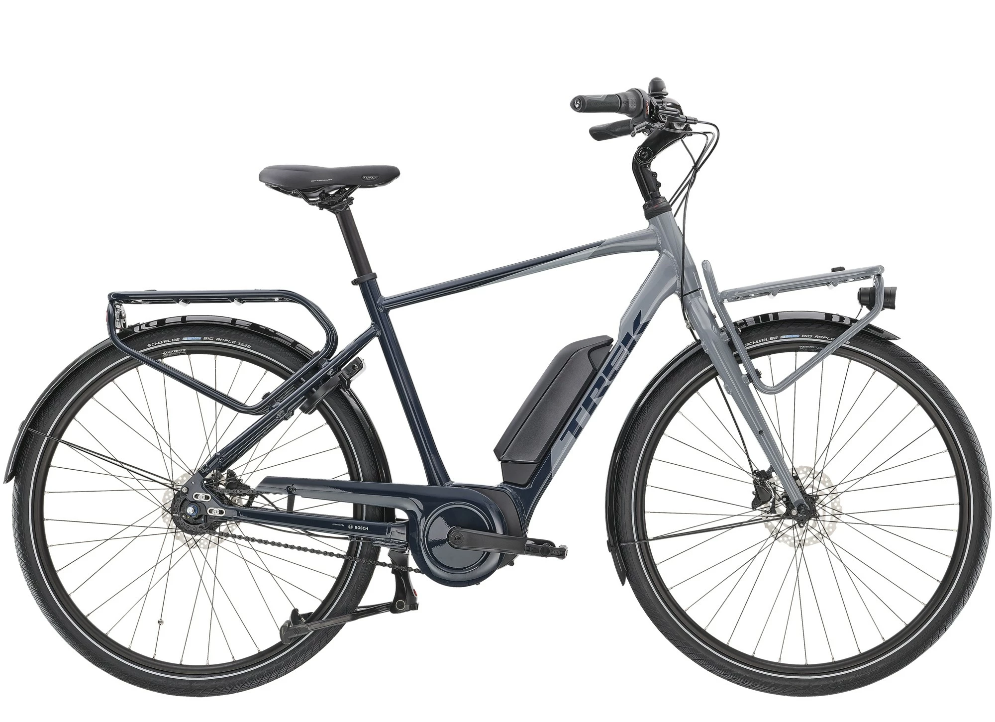 VTC électrique TREK District+ 2 Nautical Navy Slate 400Wh 1 VTC électrique TREK District+ 2 Nautical Navy Slate 400Wh