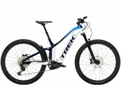 VTT électrique TREK Powerfly FS 7 Crystal White Alpine-Dark Blue Fade 29 625Wh