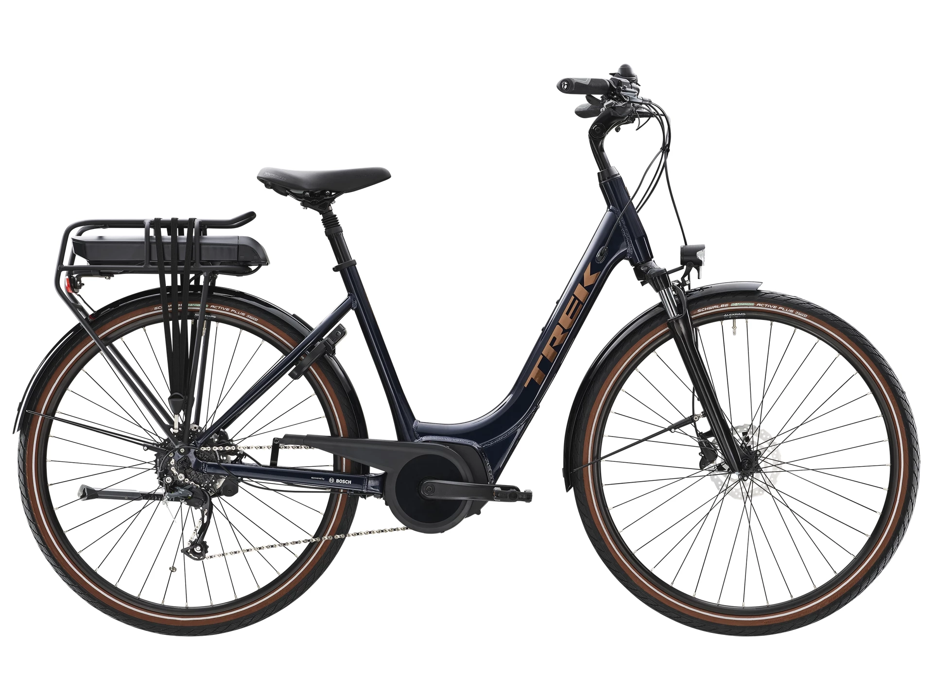 VTC électrique TREK Verve+ 2 Deep Dark Blue 400Wh 1 VTC électrique TREK Verve+ 2 Deep Dark Blue 400Wh