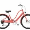 VTC électrique ELECTRA Townie Go! 7D EQ Step-Thru Guava