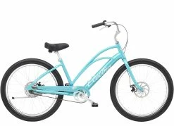 VTC électrique ELECTRA Cruiser Go! Step-Thru Bora Bora Blue