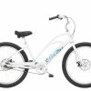 VTC électrique ELECTRA Cruiser Go! Step-Thru White