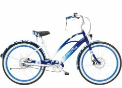 VTC électrique ELECTRA Shibori Go! Indigo Fade