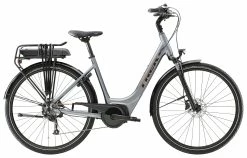 VTC électrique TREK Verve+ 1 Lowstep Galactic Grey 300wh