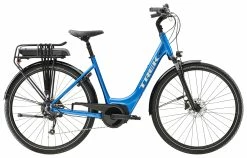 VTC électrique TREK Verve+ 2 Lowstep Alpine Blue 400wh